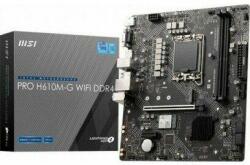 MSI PRO H610M-G WIFI DDR4 Alaplap
