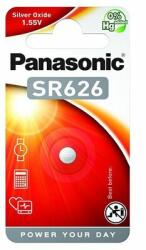 Panasonic óraelem (SR626, 1.55V, ezüst-oxid) 1db/ csomag (SR-626EL/1B)