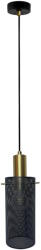 Light Prestige Tirana lampă suspendată 1x40 W negru-auriu LP-945/1PBK (LP9451PBK)