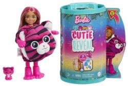Mattel Barbie Cutie Reveal CHELSEA baba plüss jelmezben meglepetésekkel - Tigris (HKR15) (HKR15)