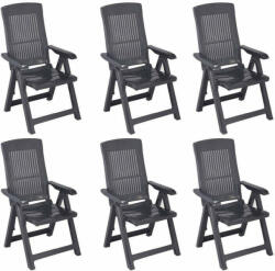  Zimuri Kerti szék Antracit - 6 DB (SAJPGN5999125105644FS)