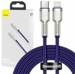 Baseus Cafule USB-C-Lightning kábel, 20W, 2m (lila) (CATLJK-B05) - wincity