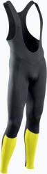 Northwave Pantaloni de ciclism Northwave Force 2 Bibtight MS pentru bărbați, negru/galben fluo