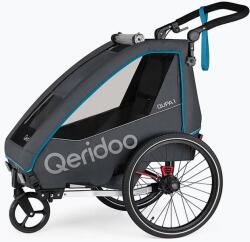 Qeridoo Remorcă pentru bicicletă Qeridoo Qupa 1 blue