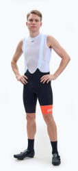 POC Pantaloni scurți de ciclism pentru bărbați POC Essential Road VPDs Bib Shorts uranium black/hydrogen white