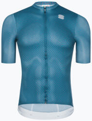 Sportful Tricou de ciclism pentru bărbați Sportful Checkmate albastru 1122035.435