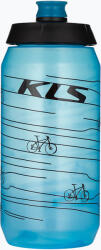 Kellys Bidon de bicicletă Kellys Kolibri 550 ml transparent blue