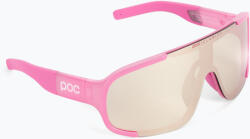 POC Ochelari de protecție pentru bicicletă POC Aspire actinium pink translucent/clarity trail silver