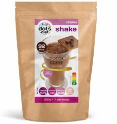  DotsDiet Diétás Kakaós-Kávés ízű shake - 210g - biobolt
