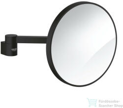 GROHE SELECTION kozmetikai tükör 7x nagyítással, Phantom Black 102279KF00 (102279KF00)