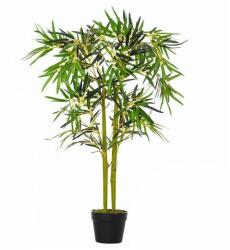 Art Planta bambus artificiala cu ghiveci, verde, 16x120 cm (AR114292) - artool