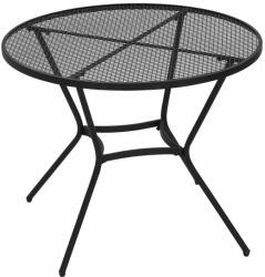Art Masa gradina/terasa/balcon pentru exterior, rotunda, metalica, negru, 91x71.5 cm (AR145913)