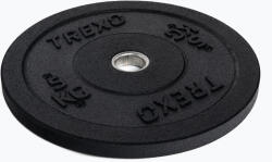 XTREXO fekete bumper olimpiai súlytárcsa 5 kg TRX-BMP005 Súlytárcsa