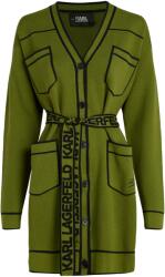 Karl Lagerfeld Geacă tricotată verde, Mărimea S