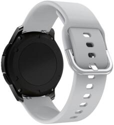 Samsung Galaxy Watch6 / Watch6 Classic okosóra szíj - Strap - szürke szilikon szíj (szíj szélesség: 20 mm)