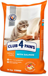  Club 4 Paws Premium szárazeledel felnőtt macskáknak lazaccal 14kg