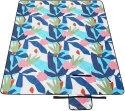 SONGMICS XXL piknik takaró, pokróc , 300 x 200 cm színes levelek