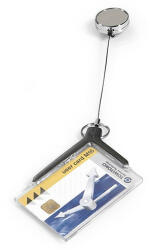 Durable Biztonsági kártyatok kihúzható tartóval DURABLE DE LUXE (830758) - argentumshop