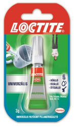 Henkel Pillanatragasztó, 3 g, HENKEL "Loctite Super Bond Liquid