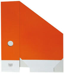 PD Iratpapucs karton összehajtható pd A/4 10 cm gerinccel karton narancssárga