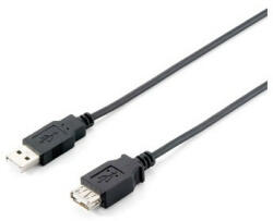 Equip USB 2.0 hosszabbító kábel, 1, 8 m, EQUIP