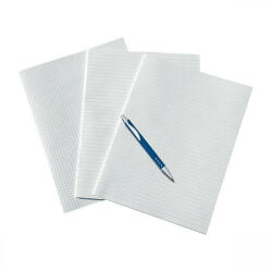 Bluering Rovatolt papír A3, 20ív/csomag, A4, méretre hajtva Bluering® vonalas - argentumshop