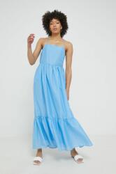 ONLY ruha maxi, harang alakú - kék S