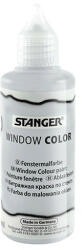 Stanger Kreatív üvegmatrica festék Stanger 80 ml csillám ezüst (300025)