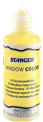 Stanger Kreatív üvegmatrica festék Stanger 80 ml sárga (300012)