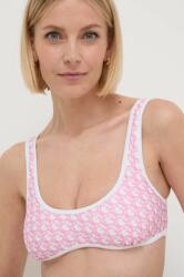 Guess bikini felső rózsaszín, puha kosaras, E4GJ33 MC04R - rózsaszín S