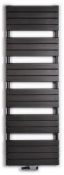 Birossi D lapos profilos törölközőszárító radiátor - antracit - 600 x 1510 mm (BIR_TDA60-151)