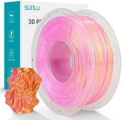 Sunlu - Silk PLA+ Dual - Rózsaszín-Arany - 1, 75 mm - 1 kg