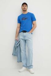 Lacoste t-shirt férfi, nyomott mintás - kék M - answear - 26 090 Ft