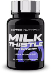 Scitec Nutrition Milk Thistle - silimarină pentru regenerarea ficatului - 80 capsule