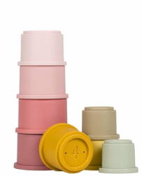 Little Dutch Toronyépítő játék - pink poharak (LD2008003)