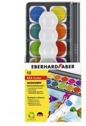 Eberhard Acuarele 12 culori detasabile cu paleta si tub alb EBERHARD FABER (12391)