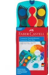 Faber-Castell Acuarele Connector 12 culori turcoaz FABER-CASTELL (12392)