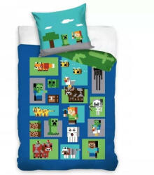 Carbotex Minecraft ágyneműhuzat garnitúra 160X200 cm, 70x80 cm (MC002)