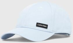 Calvin Klein pamut baseball sapka nyomott mintás - kék Univerzális méret