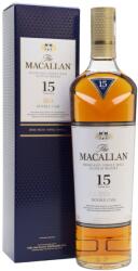 THE MACALLAN - Double Cask Scotch Single Malt Whisky 15 yo GB - 0.7L, Alc: 43%