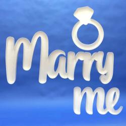 Nikoloon Șablon pentru baloane - Marry me