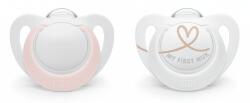 Nuk Силиконови залъгалки NUK - Star, 0-2 месеца, 2 броя (10175282)