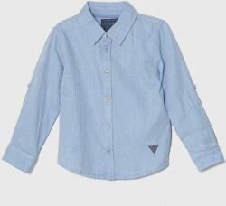 Guess gyerek ing pamutból - kék 96-104 - answear - 14 990 Ft