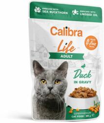 Calibra Calibra Cat Life Pouch Adult cu Rata in Sos, 85 g