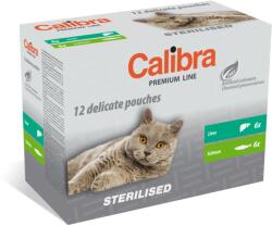 Calibra Calibra Cat Pouch Sterilised Multipack 12 x 100 g
