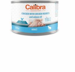 Calibra Hrana umeda pentru pisici Calibra Cat Adult pui si inimi de pui, 200 g