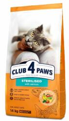 CLUB 4 PAWS Hrana Uscata Pentru Pisici, Club 4 Paws Sterilizate cu Somon, 14 kg