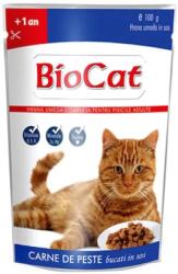  Biocat Plic Biocat cu Peste in sos, 100 g