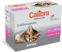 Calibra Plicuri pentru pisica, Calibra Kitten Multipack, 12 x 100 g
