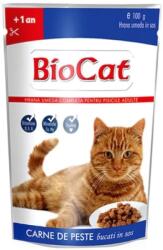 Biocat Pachet Plicuri Biocat cu Peste in sos, 24 x 100 g